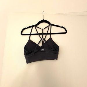 ALO Yoga Anthracite Lavish Bra